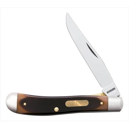 Schrade Old Timer Schrade Old Timer 194OT 3.875 in. Gunstock Trapper Single Lock Blade 194OT
